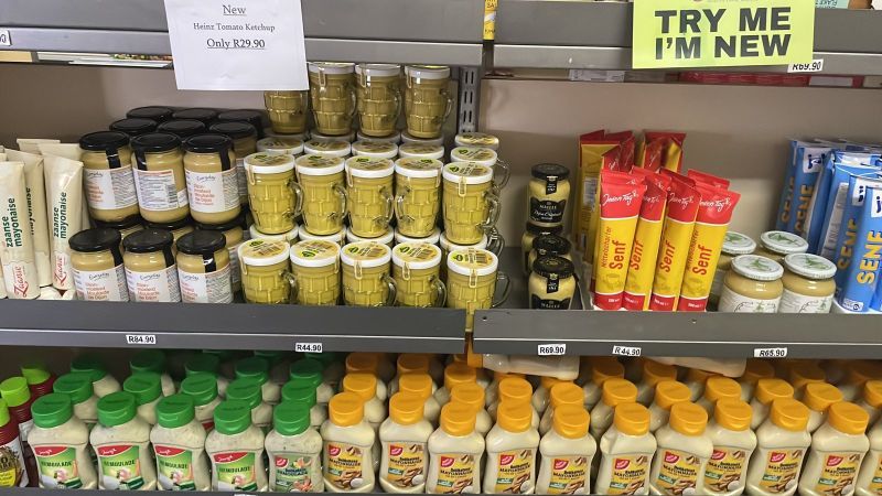 Shelf German musdard